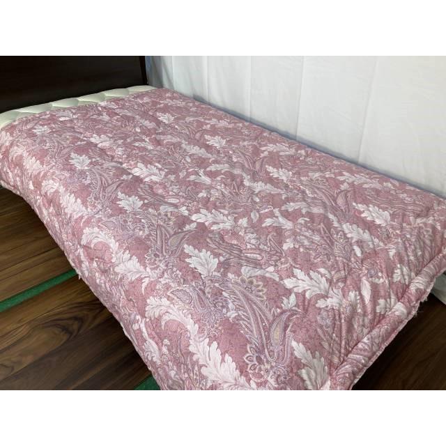 綿布団　肌布団シングル　日本製 肌掛け布団 シングル オーガニック 綿 生地 混麻 150×210cm 日本製