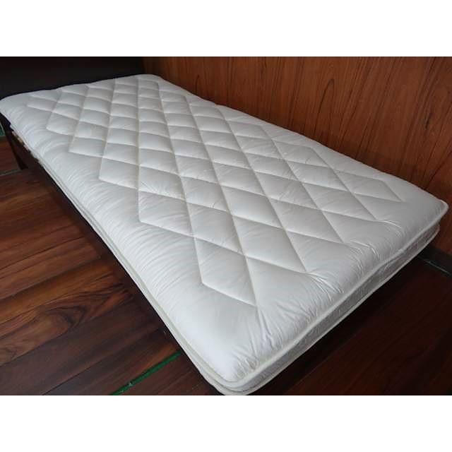 敷布団 敷き布団 シングル 日本製 極厚 防ダニ 抗菌 防臭 羊毛 三層式