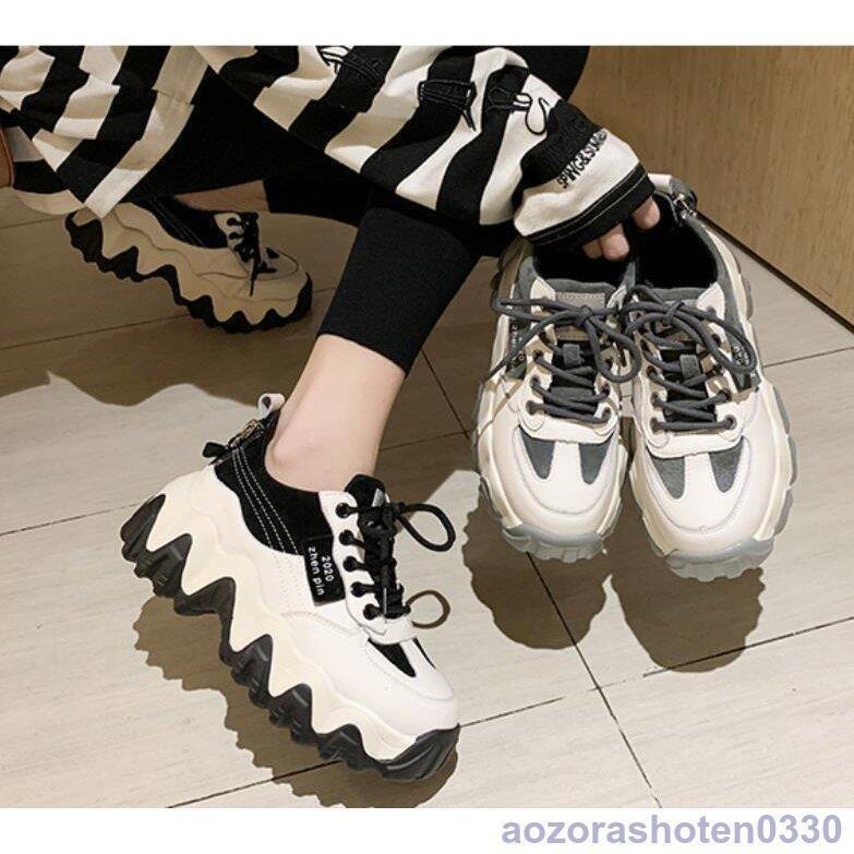 ランキング第1位 ローカット ダッドシューズ スニーカー ダッドスニーカー 厚底 スニーカー レディース 歩きやすい 通学 40代 30代 代 スポーツ 靴 お洒落 スニーカー サイズ 25cm 40 Sustentec Com Br