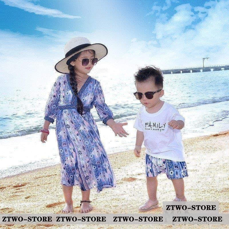 22春の新作 トップス 親子衣装親子ペアルック お揃い 大人用 サラダキッズ 韓国親子ペアルック ビーチ ワンピース 2点上下セット ハワイアン 海旅行 リゾート 夏 ファミリー服 親子お揃い服 親子服 Www Threeriversofs Com