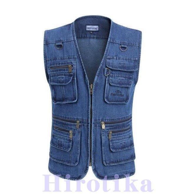 新作からsaleアイテム等お得な商品満載 ジレ メンズ ベスト デニム カジュアル ジレベスト 前開 ジャケット ノースリーブ 前開き サイズ L Www Quantumbytestore Com