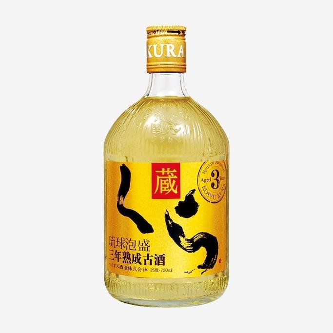 沖縄限定】オーク樽熟成 古酒くらプレミアムゴールド 25度 720ml 