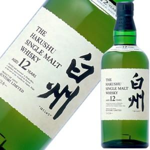 SUNTORY サントリーシングルモルト白州 12年 700ml : くまの焼酎