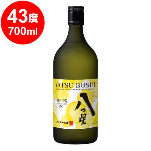 八つ星 和柑橘クラフトジン 八代不知火蔵 43度 700ml : くまの焼酎屋