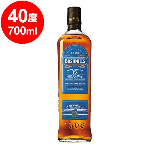 ブッシュミルズ シングルモルト12年 40° 700ml A : くまの焼酎屋 