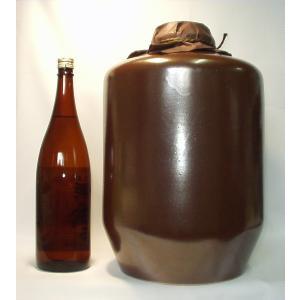 甕壷 一斗用 18L（一升瓶10本分）【お取り寄せで2ケ月ほどかかります