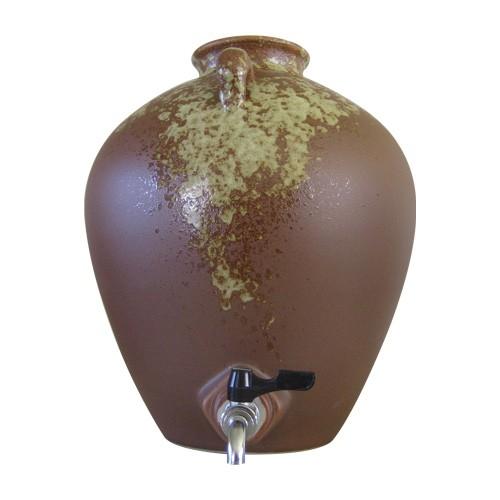 甕壷 三升用（コック付）【お取り寄せで２ケ月ほどかかります