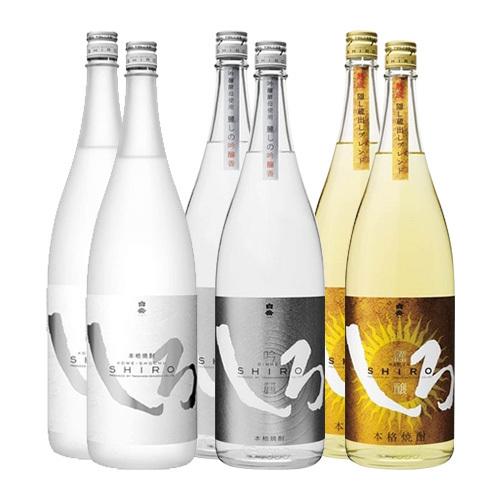 白岳しろ（金・銀・しろ）セット 各1.8Lが2本【合計6本】1本あたり2266
