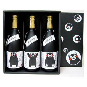房の露くまモン　芋焼酎・米焼酎・麦焼酎　3本入ギフト 本格焼酎飲み比べ(麦・米・芋) 720ml 3本セット ギフトカード – AOYAMA GIFT SALON