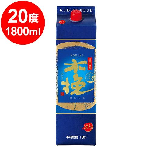 木挽BLUE ブルー パック 20度 芋焼酎 1.8L : くまの焼酎屋 - 通販