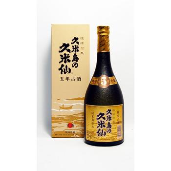 40度 久米島の久米仙 5年古酒【泡盛】 720ml : くまの焼酎屋 40度 久米島の久米仙 5年古酒【泡盛】 720ml : くまの焼酎屋