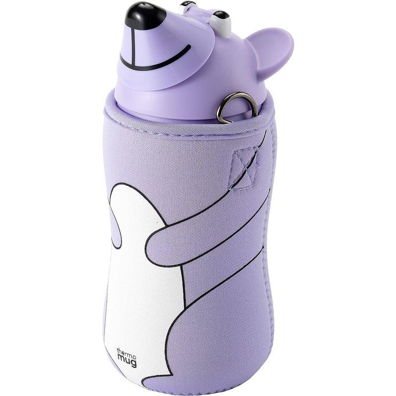 THERMO MUG (サーモマグ) ステンレスボトル ANIMAL BOTTLE BEAR(アニマルボトル・ベア) ペールバイオレット A｜kumakumastore｜08