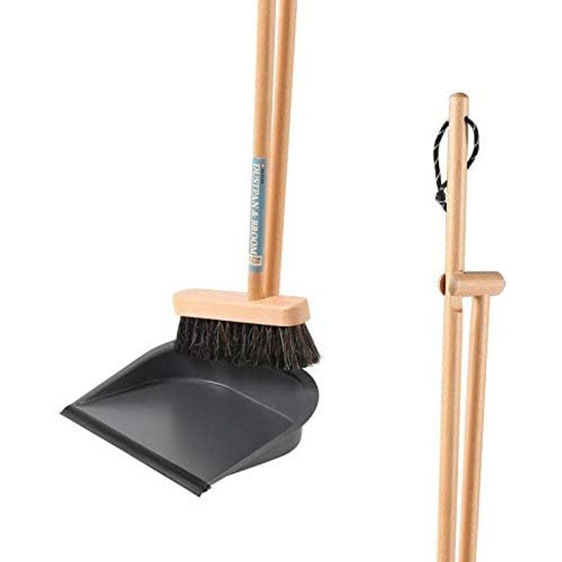 ダルトン(Dulton) 掃除グッズ ダストパン アンド ブルーム オリーブドラブ 高さ930×幅290×奥行232mm DUSTPAN &｜kumakumastore｜02