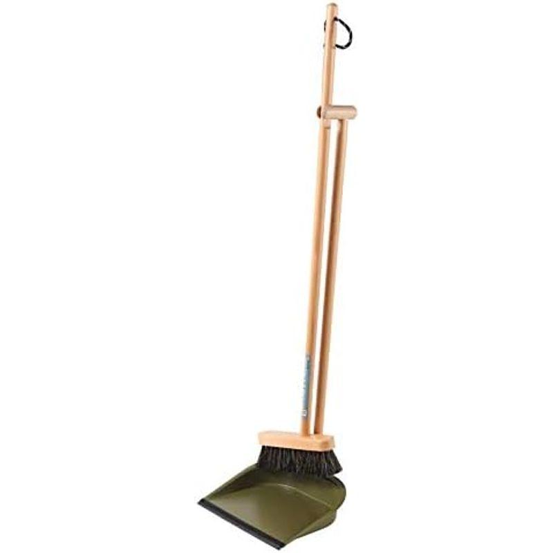 ダルトン(Dulton) 掃除グッズ ダストパン アンド ブルーム オリーブドラブ 高さ930×幅290×奥行232mm DUSTPAN &｜kumakumastore｜05