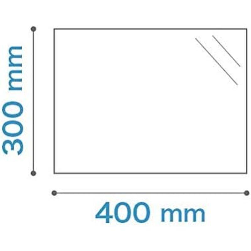 無反射ガラス 反射防止ガラス(ノングレア) 厚み2mm 400×800mm 四角形 糸面取り加工 サイズオーダー対応｜kumakumastore｜11