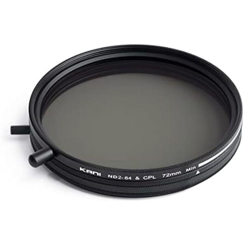 KANI バリアブル ND2-64+CPL/可変ND + 偏光フィルター (82mm)｜kumakumastore｜04