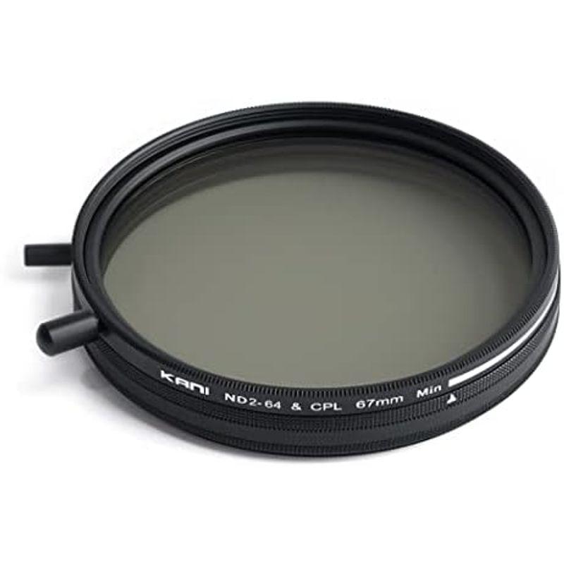 KANI バリアブル ND2-64+CPL/可変ND + 偏光フィルター (82mm)｜kumakumastore｜08