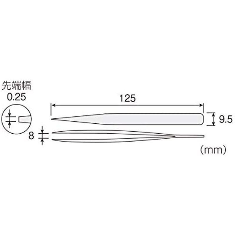 ホーザン(HOZAN) ツイーザー ピンセット ステンレス製 P-891｜kumakumastore｜03