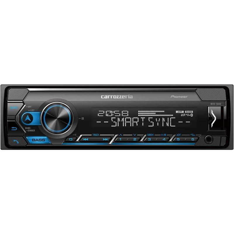 Pioneer パイオニア オーディオ MVH-5600 1D メカレス Bluetooth USB iPod iPhone AUX DSP｜kumakumastore｜03