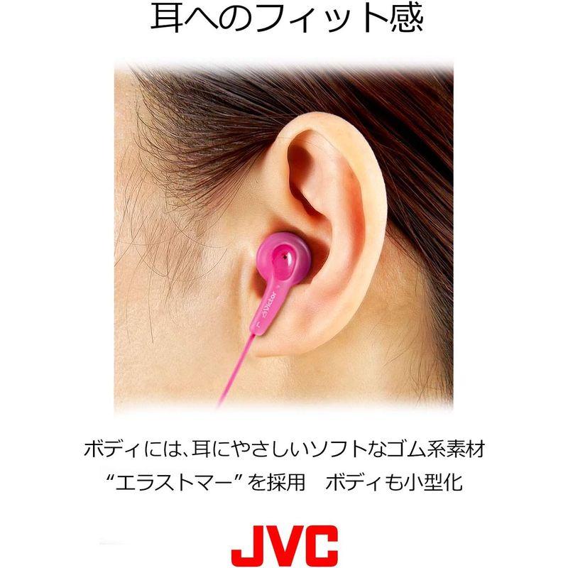 JVCケンウッド JVC HP-F140-B イヤホン 有線 インナーイヤー型 グミホン ブラック｜kumakumastore｜06