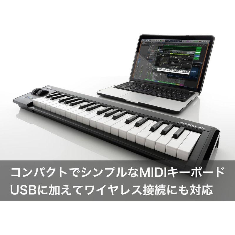 KORG （コルグ） ワイヤレス MIDI キーボード コントローラー Bluetooth DTM プラグイン付属 microKEY2 Ai｜kumakumastore｜05