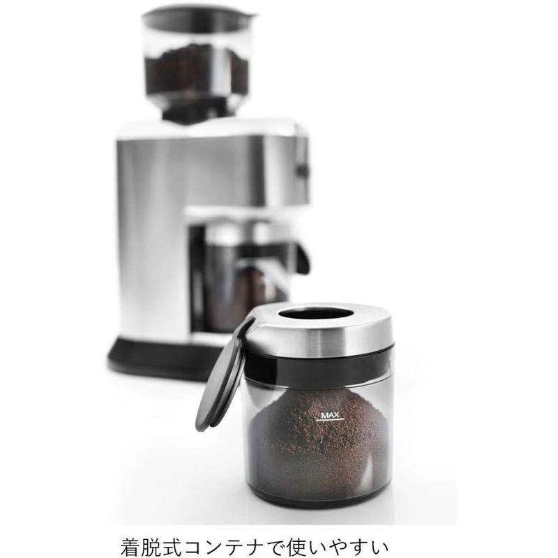 デロンギ(DeLonghi) ?デディカ コーン式コーヒーグラインダー 極細~粗挽き 粒度18段階設定 KG521J-M｜kumakumastore｜03