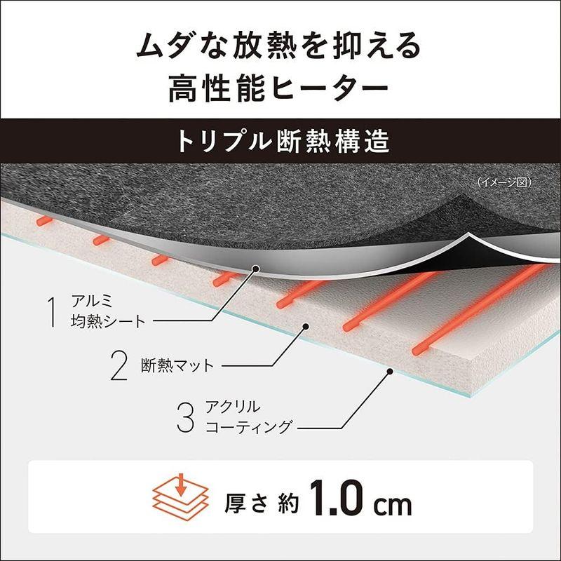 パナソニック ホットカーペット ヒーター本体 2畳 176×176cm DC-2HA｜kumakumastore｜04