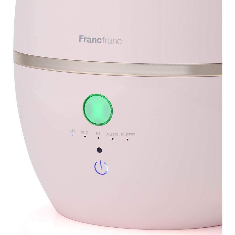Francfranc フランフラン シレーヌ 超音波式 2WAY 加湿器 ピンク 大容量 5L アロマ対応 リモコン付き 湿度センサー 搭載｜kumakumastore｜02