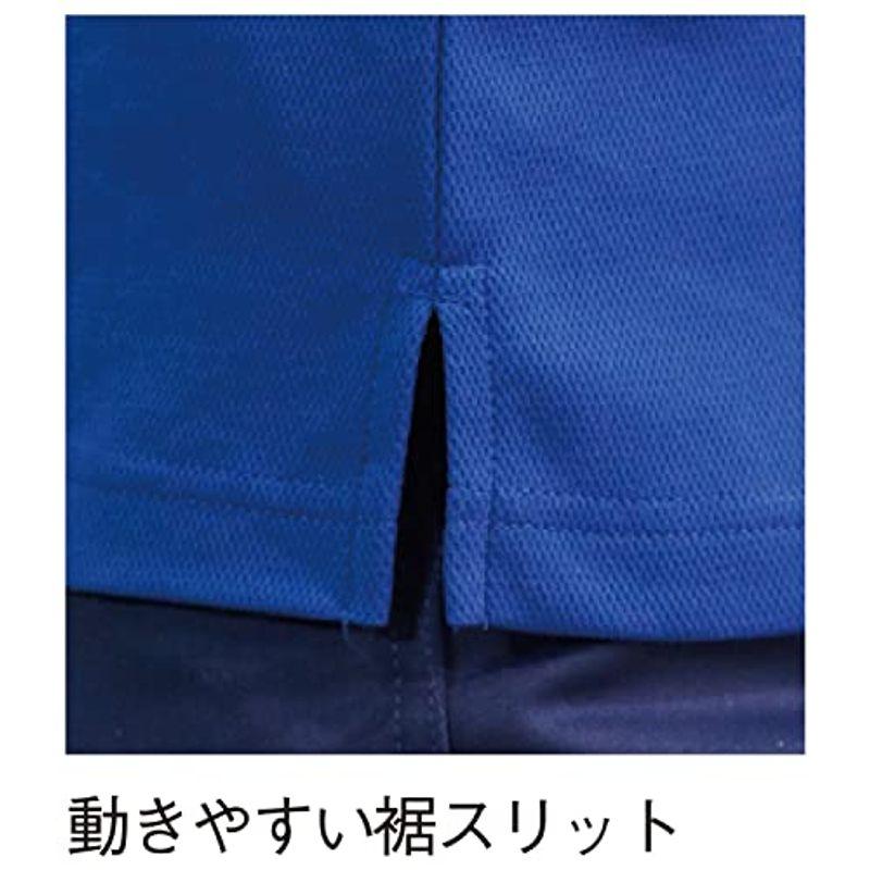 小倉屋 POLOIZM(ポロイズム) 9007 DRY長袖ポロシャツ ブラック 4L 9007-80-4L｜kumakumastore｜09