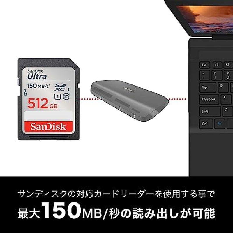 サンディスク 正規品 SDカード 128GB SDXC Class10 UHS-I 読取り最大140MB/s SanDisk Ultra｜kumakumastore｜04