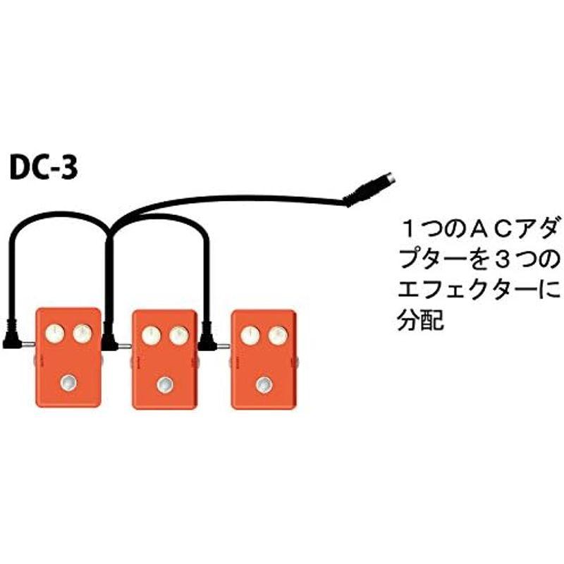 TECH DCケーブル 電源 分配ケーブル 2股 パワーサプライコード DC-2 ブラック｜kumakumastore｜05
