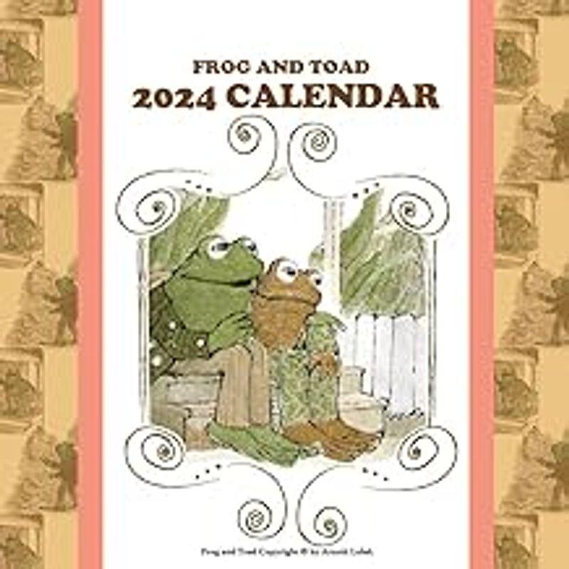 FROG ANA TOAD 2024 がまくんとかえるくんカレンダー (カレンダー)｜kumakumastore｜02