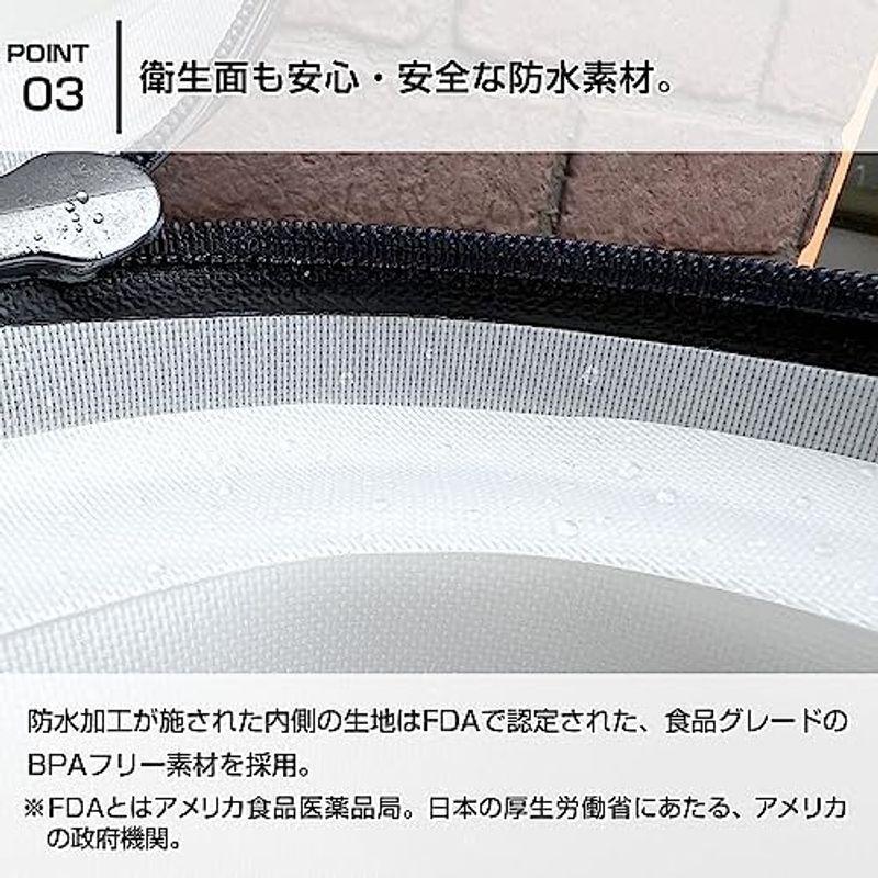 ハント(HANT) ソフトクーラーボックス12 ホワイト HASC12-WH｜kumakumastore｜02