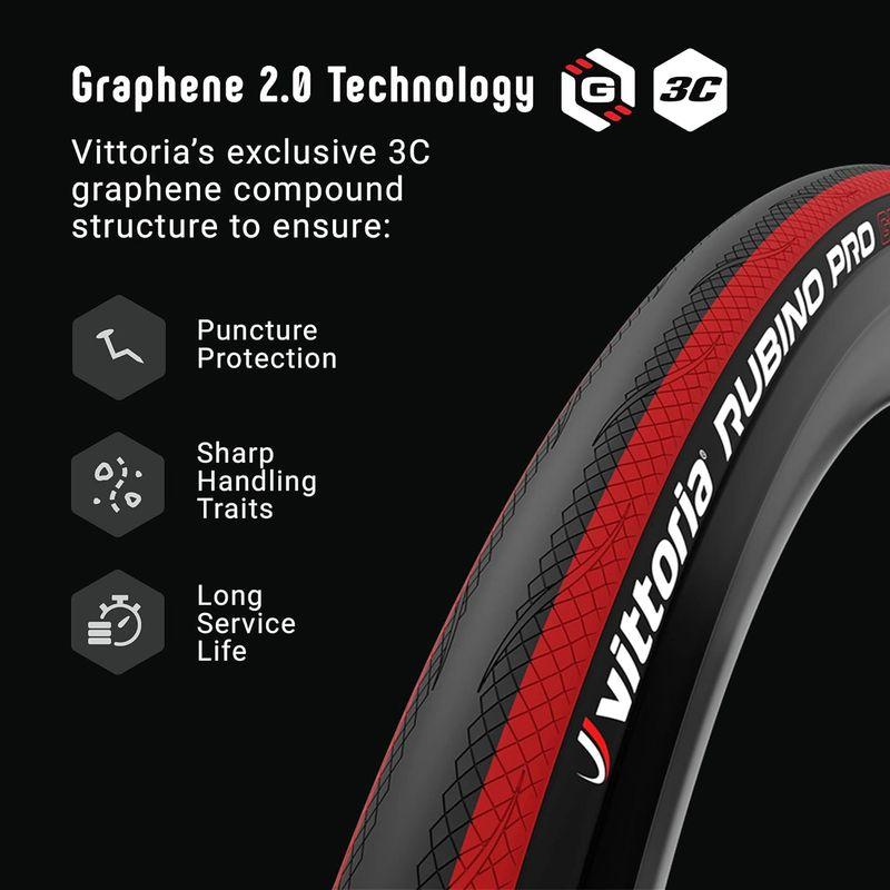 Vittoria（ヴィットリア） Rubino Pro G2.0 YEL 700X25C ・クリンチャータイヤ ・サイズ：28×28 ・重量｜kumakumastore｜05
