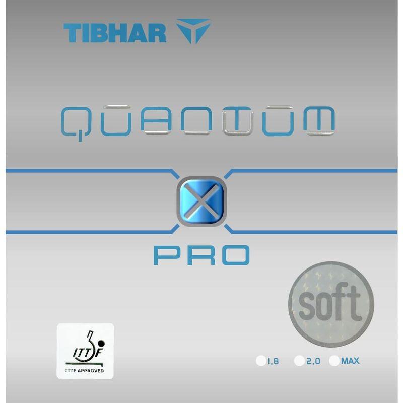 TIBHAR ティバー 三英 ラバー QUANTUM X PRO SOFT クァンタムXプロ ソフト ブラック2.0 卓球TR152027｜kumakumastore｜04