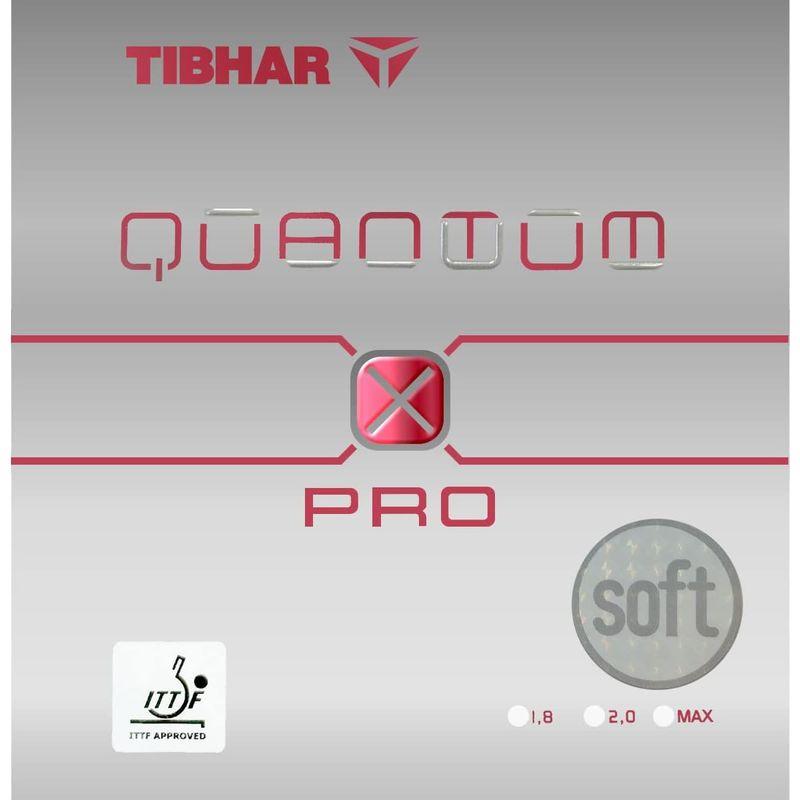 TIBHAR（ティバー） 三英 ラバー QUANTUM X PRO SOFT クァンタムXプロ ソフト レッド2.0 卓球 BT000912｜kumakumastore｜07