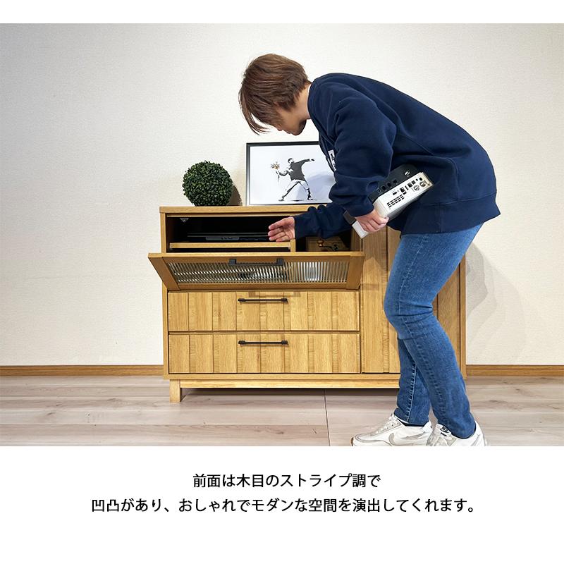 キャビネット 80幅 おしゃれ コンパクト サイドボード 電話台 テレビ台