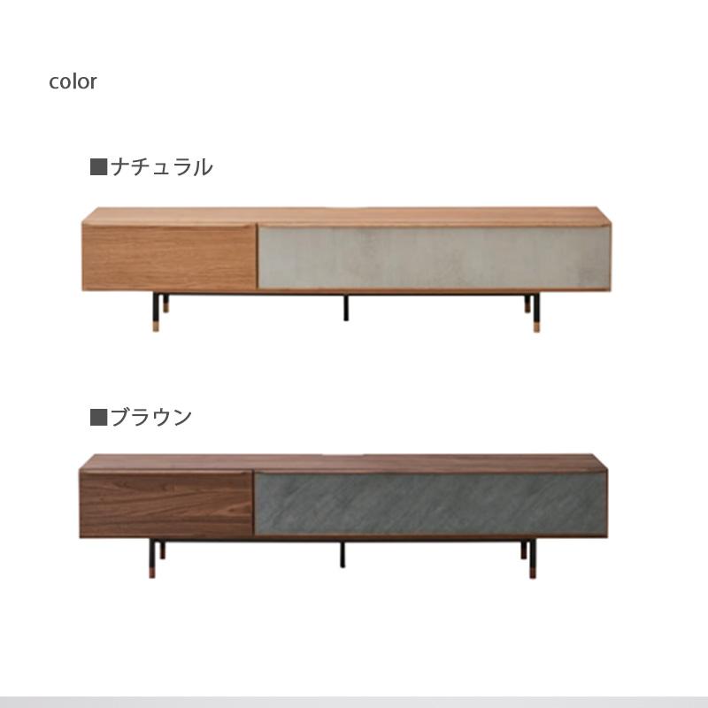 お値下げ‼️木製テレビボード ウォールナットカラー 同色仕上げ リモコン操作可能 奥行36cm 幅180cm フロートテレビボード シンプルモダン テレビ台・テレビボード