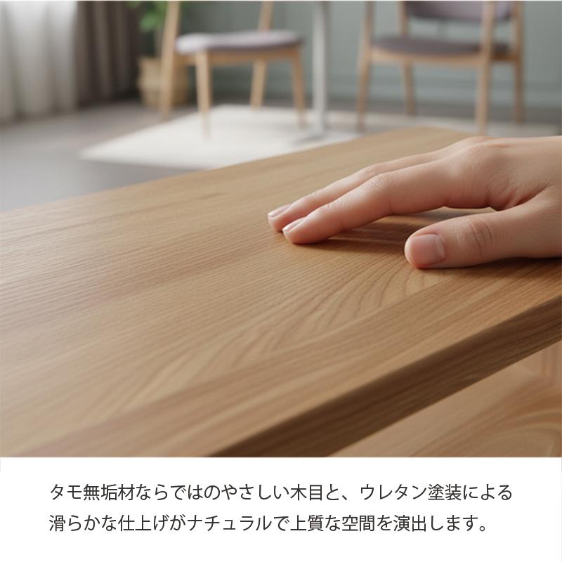サイドテーブル 2WAY 縦置き 横置き 完成品 木製 幅48cm ブラウン 
