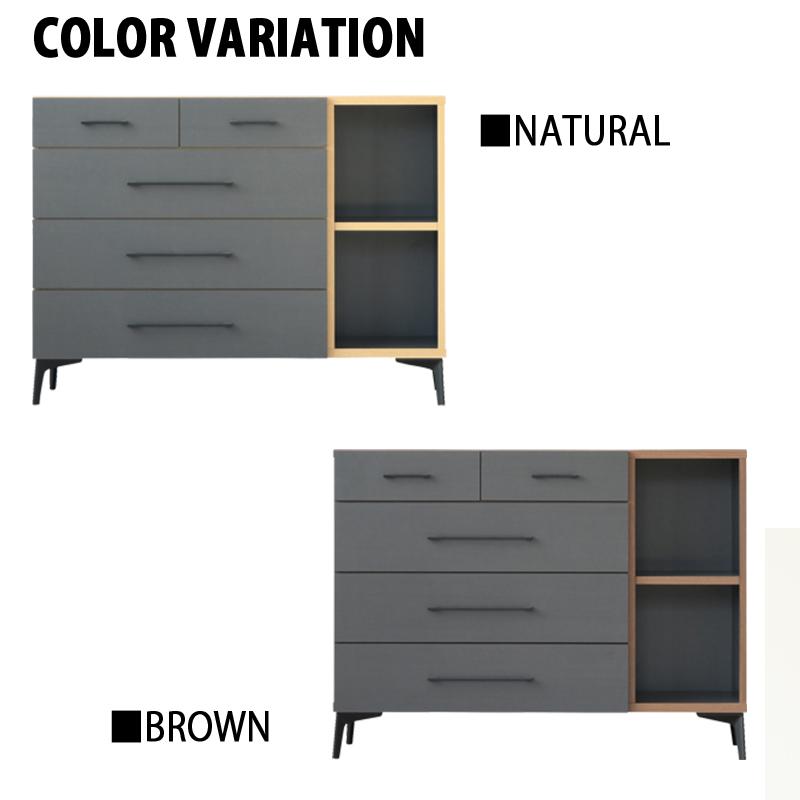 キャビネット 木製 おしゃれ 北欧 完成品 110 リビング収納 収納