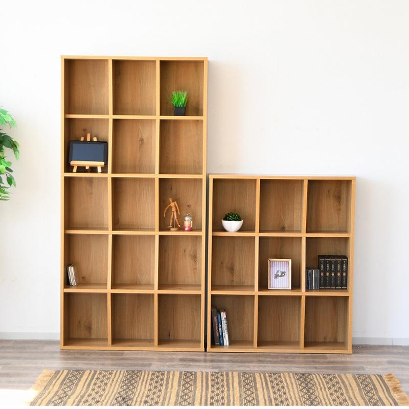 オープンシェルフ 5段 木製 幅90 オープンラック おしゃれ 棚 薄型