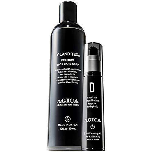魅力的な Agica アジカ 男性用 ボディソープ ワキガ対策クリーム メンズ ニオイ対策セット 日本製 安い Erwo Org Pk