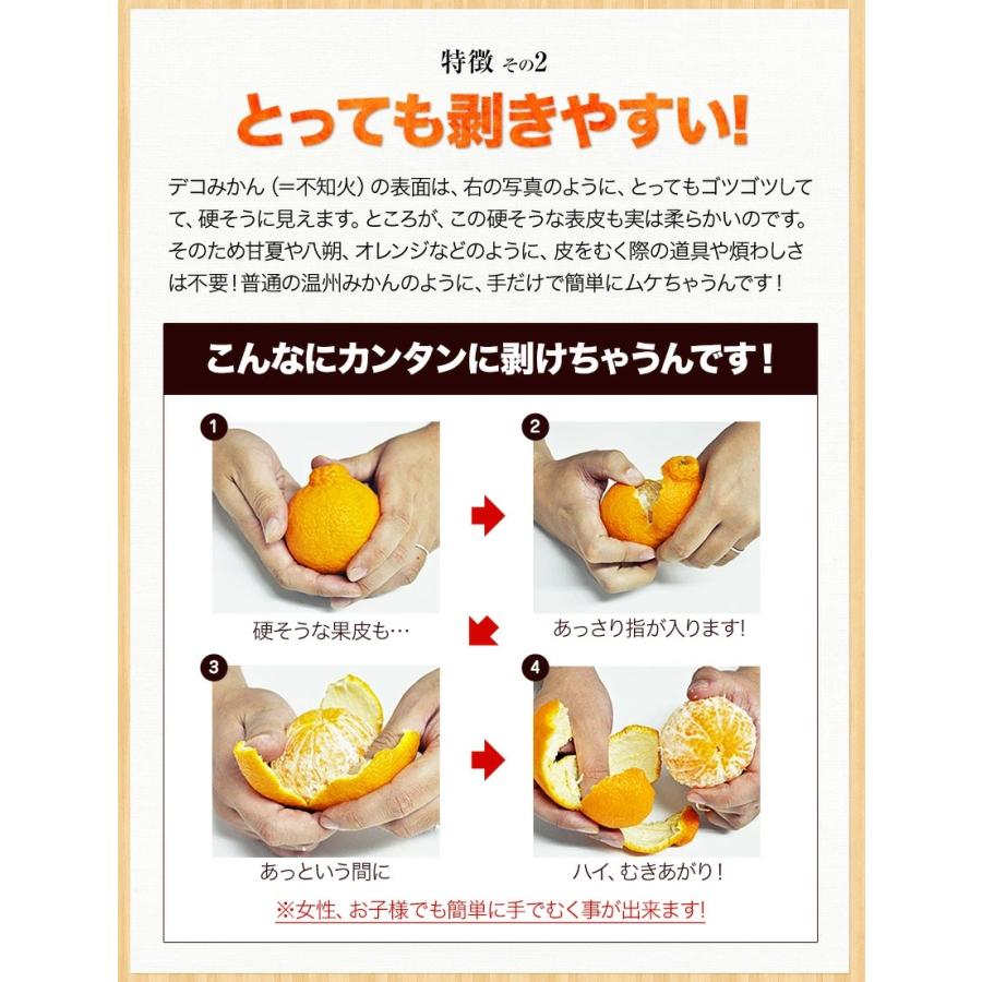 訳あり デコみかん デコポン と同品種 送料無料 家庭用 不知火 訳あり デコみかん デコポン と同品種 送料無料 家庭用 不知火