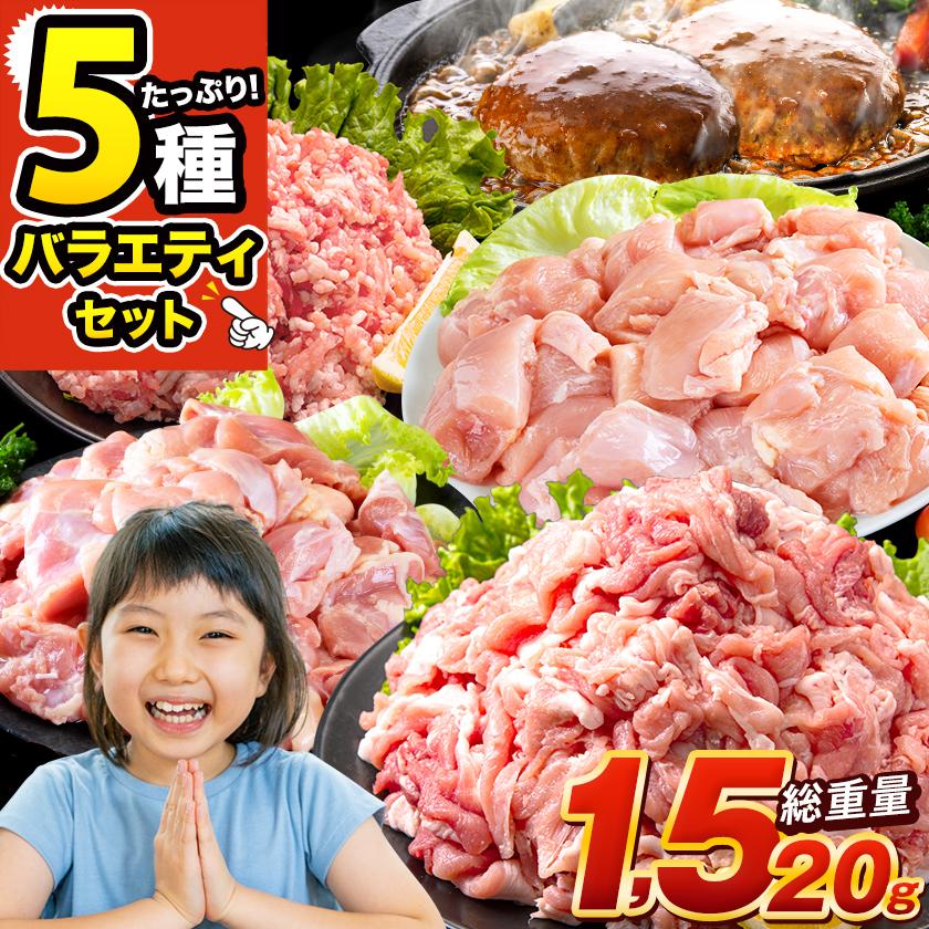 肉 福袋 5種 バラエティセット 国産 ハンバーグ 豚肉 鶏肉 大容量 1520g  爆買  1-5営業日以内に発送予定 土日祝除く|（Yahoo!・ご当地風土 ヤフー店）