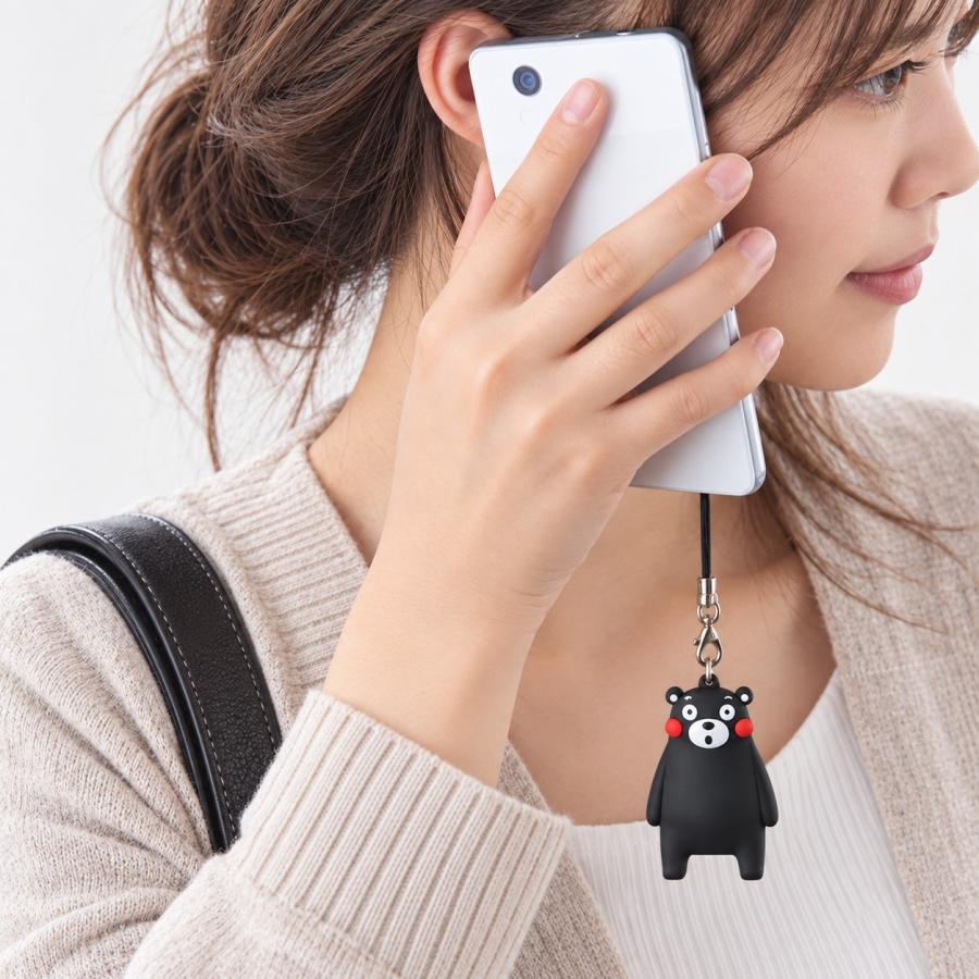 くまモン キーホルダー 驚き顔 立体 ストラップ くまもん グッズ