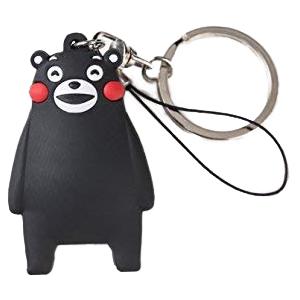 くまモン キーホルダー くまモングッズ 立体ストラップ 熊本 笑い 驚き