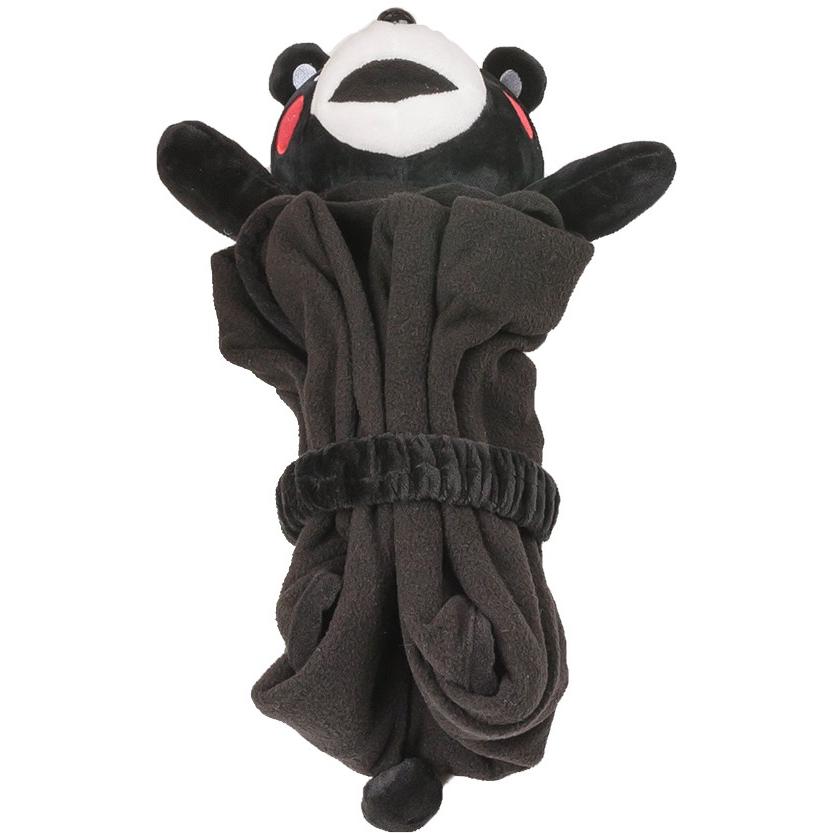 くまモン ブランケット くまもんグッズ ぬいぐるみ付き ポンチョ