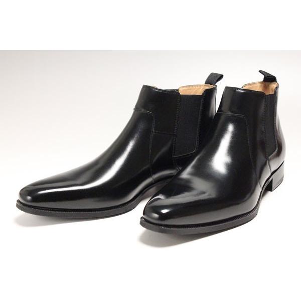 マドラスモデロメンズブーツ9005ブラックサイドゴア紳士ドレスブーツ Dm9005bk 革のクマモト屋 通販 Yahoo ショッピング