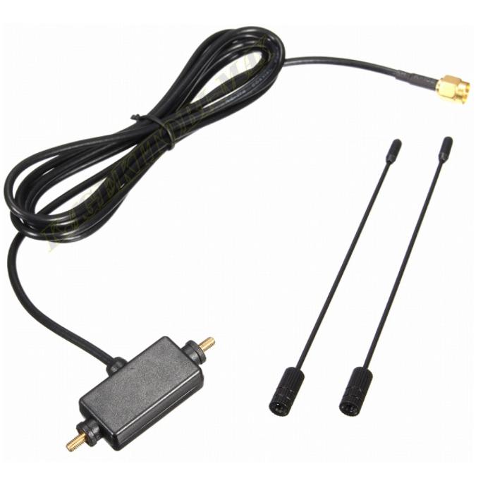 430MHz アマチュア無線 広帯域 送受信可能 ガラス貼り付け アンテナ