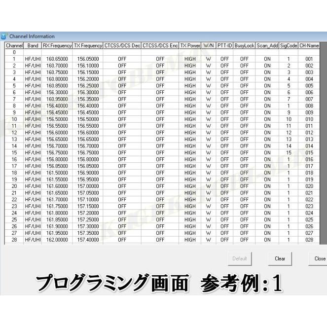 過激飛びMAX-GS 国際マリンVHF ハンディ無線機 専用 プログラミングケーブル 新品｜kumanekohouse｜02